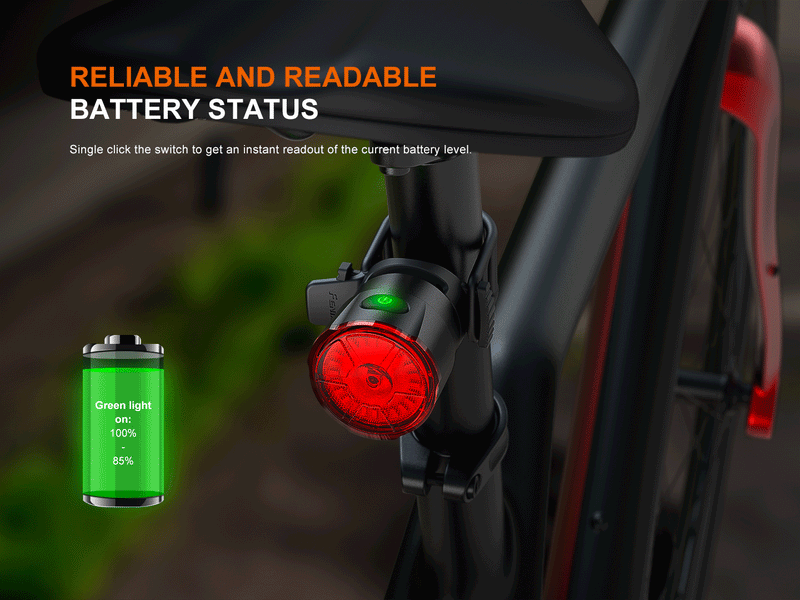 Load image into Gallery viewer, Fenix BC06R Smart-Brake Bicycle Taillight