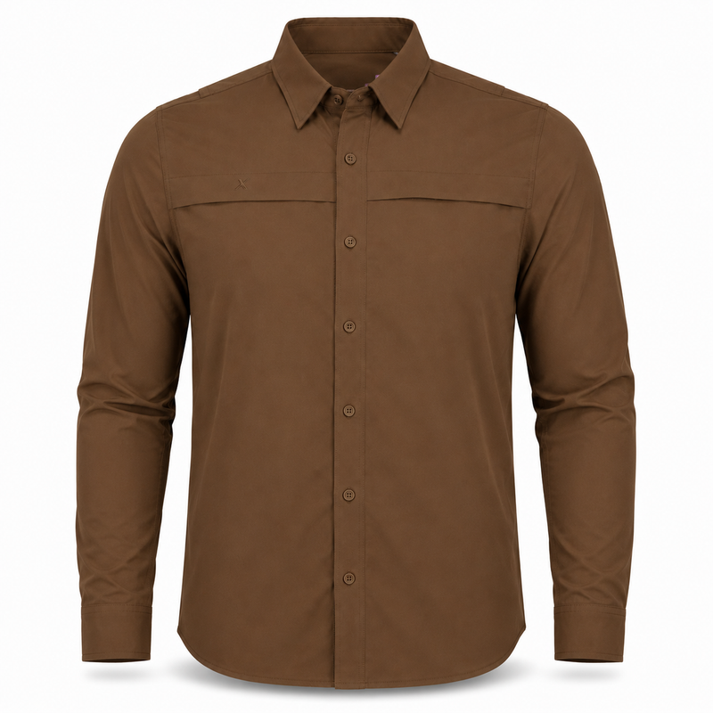 Load image into Gallery viewer, Long Sleeve Solid Lifestyle Button Down w/ REPEL-X
