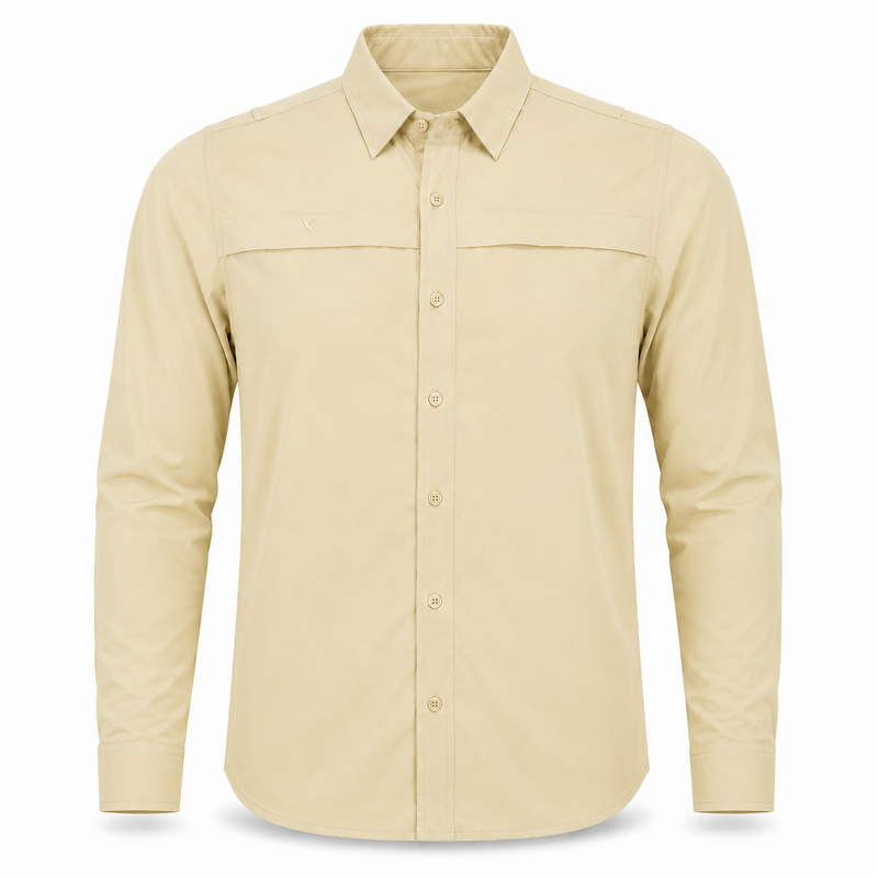Load image into Gallery viewer, Long Sleeve Solid Lifestyle Button Down w/ REPEL-X