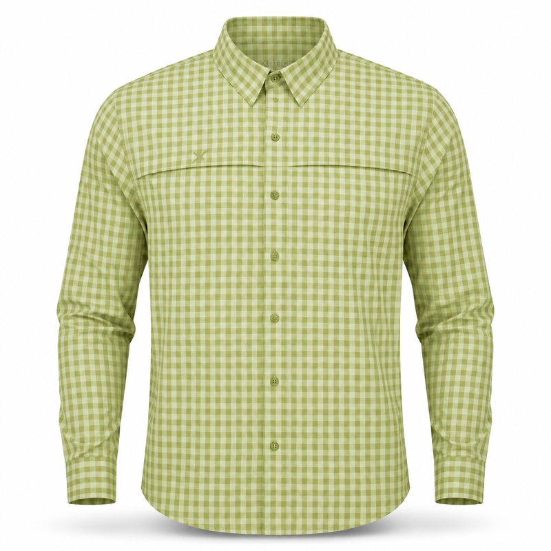 Load image into Gallery viewer, Long Sleeve Patterned Lifestyle Button Down w/ REPEL-X