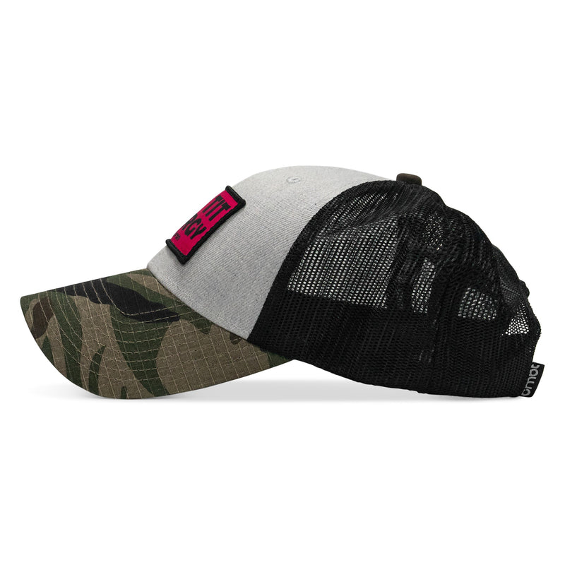 Load image into Gallery viewer, Big Tit Energy Pink Patch - Original Ripstop Snapback Hat