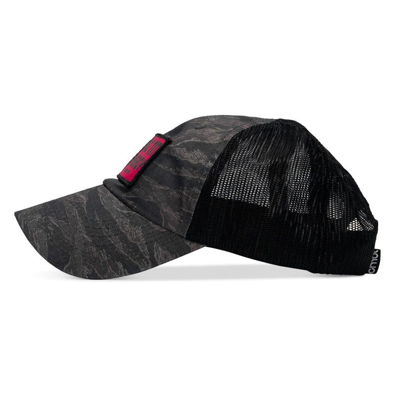Load image into Gallery viewer, Big Tit Energy Pink Patch Tactical Ripstop Mesh Snapback Hat