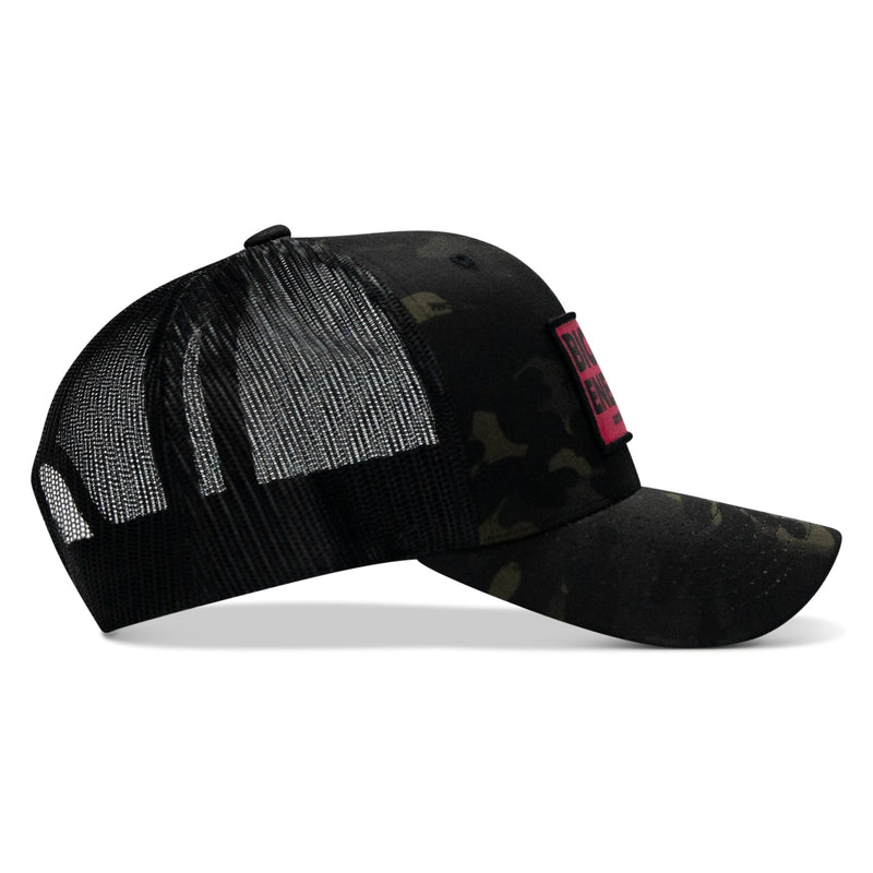 Load image into Gallery viewer, Big Tit Energy Pink Patch Snapback Hat