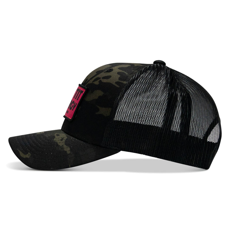 Load image into Gallery viewer, Big Tit Energy Pink Patch Snapback Hat
