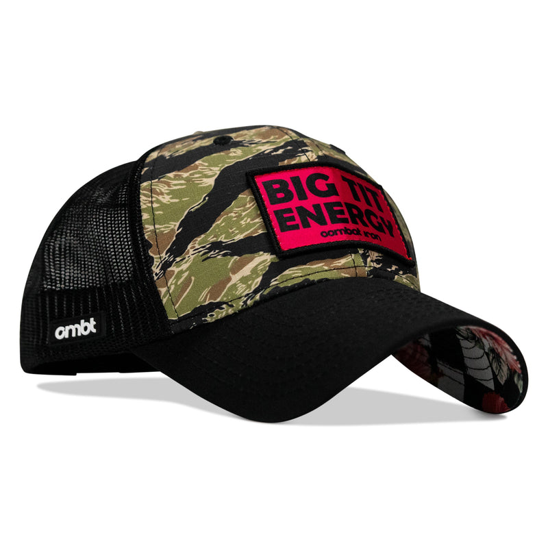 Load image into Gallery viewer, Big Tit Energy Pink Patch - Original Ripstop Snapback Hat