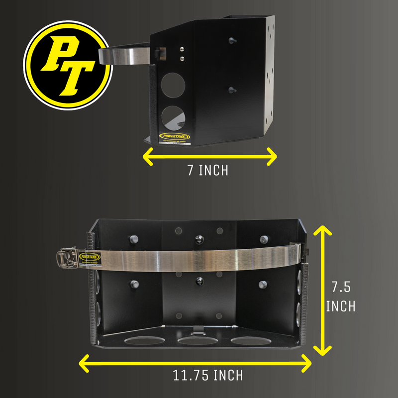 Load image into Gallery viewer, Tor LOCKER Bracket for 11 lb Squatty Propane Tank & 11 lb Viking Composite Tank