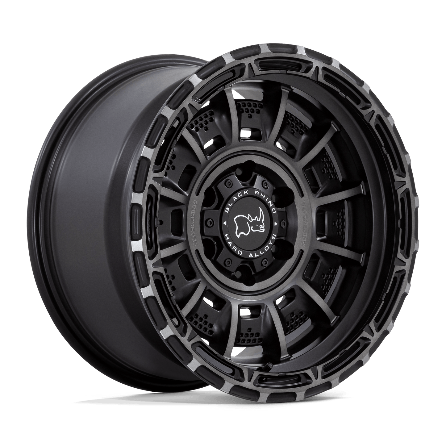 Black Rhino Hard Alloys Legion Matte Black Gray Tint