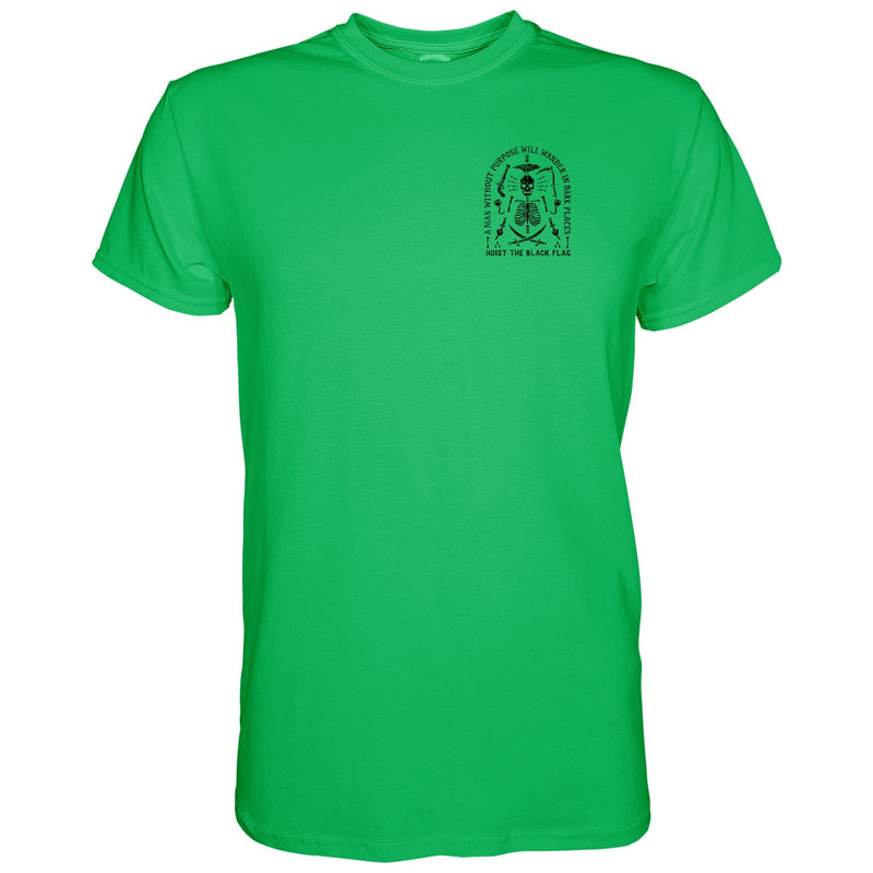 Load image into Gallery viewer, Hoist the Black Flag Skull & Bones Men's T-Shirt