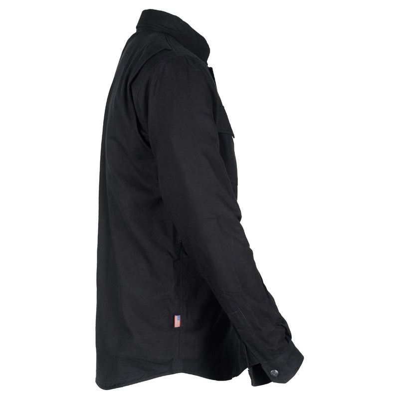 Load image into Gallery viewer, Protective Flannel Shirt - Black Solid