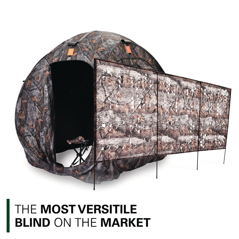Load image into Gallery viewer, Hunting Blind w/ Tripod Stool and Ground Screen