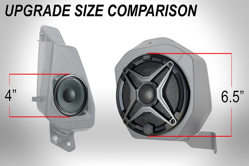 Load image into Gallery viewer, 2021-2024 Ford Bronco 2-Door Rear Speaker Pod 6.5in Upgrade