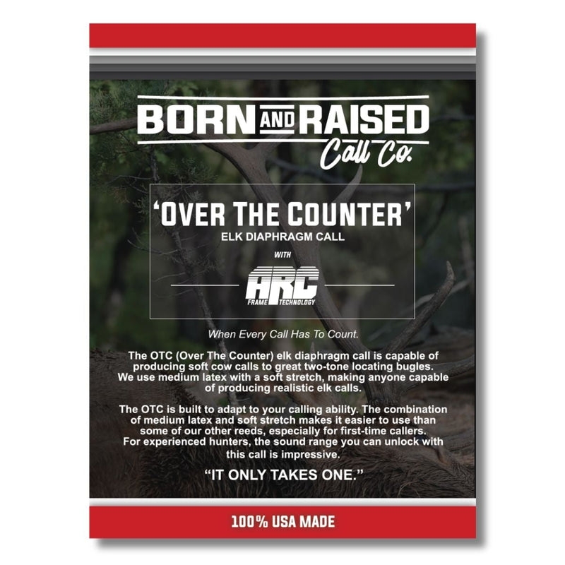 Load image into Gallery viewer, Over the Counter - Elk Diaphragm Call