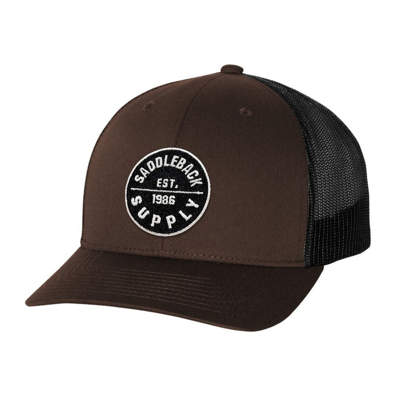 Load image into Gallery viewer, Classic Circle Patch Black Snapback