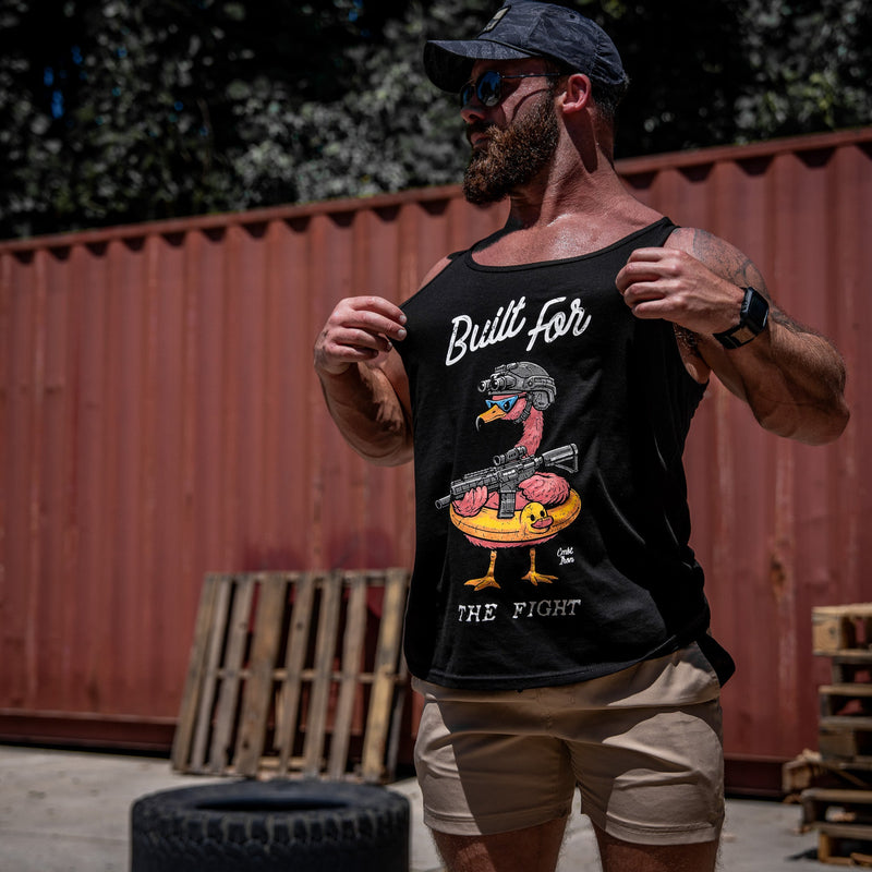 Load image into Gallery viewer, Built For The Fight Men's Tank Top