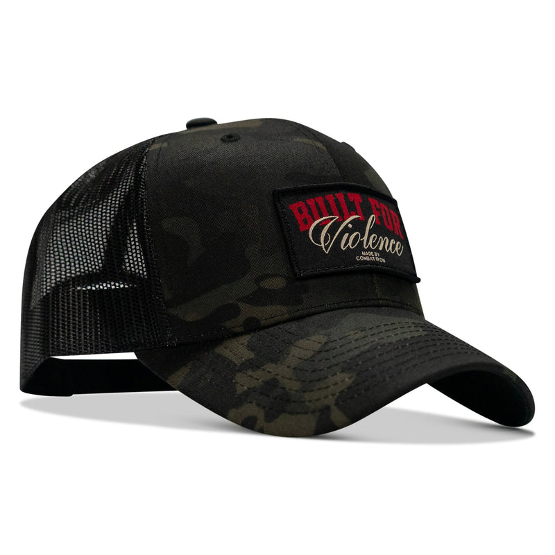 Load image into Gallery viewer, Built For Violence Patch Snapback Hat