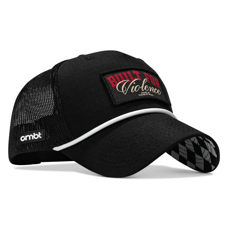 Load image into Gallery viewer, Built For Violence Patch Rope Snapback Hat