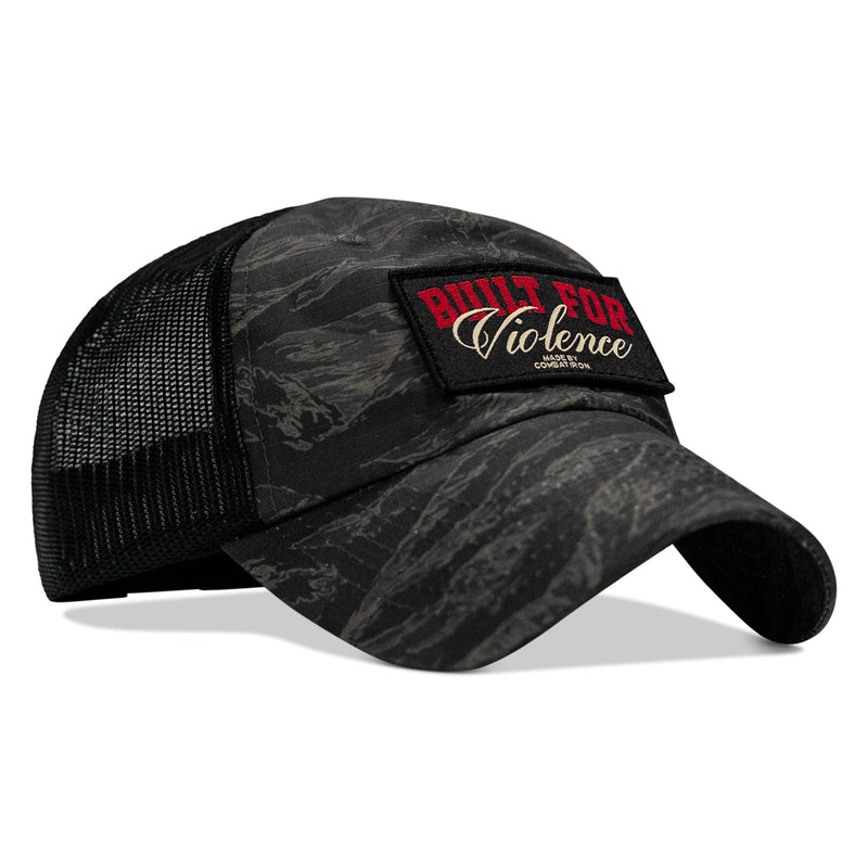 Load image into Gallery viewer, Built For Violence Tactical Ripstop Mesh Snapback Hat