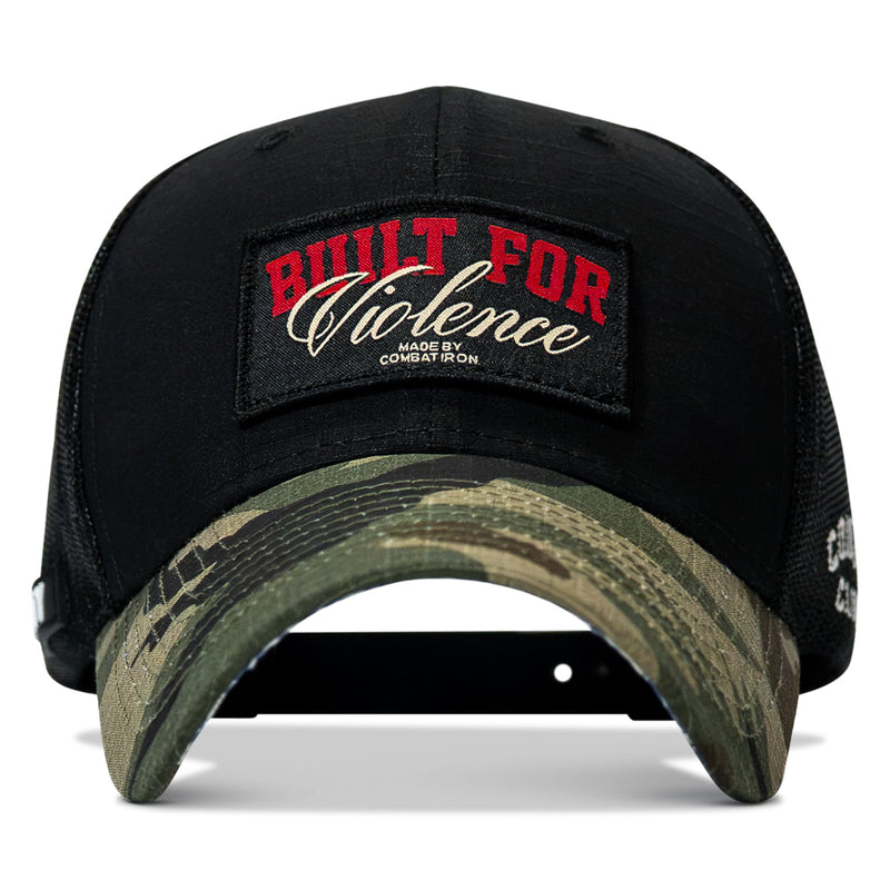 Load image into Gallery viewer, Built For Violence Patch Original Ripstop Snapback Hat
