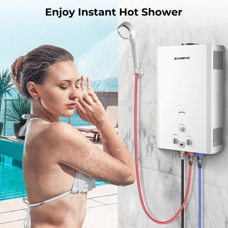 Load image into Gallery viewer, Camplux Pro Outdoor Propane Water Heater, Pool Heater