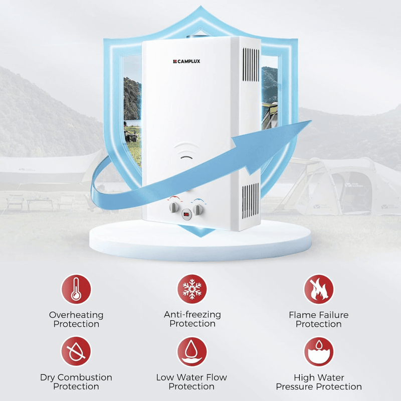 Load image into Gallery viewer, Camplux Pro Outdoor Propane Water Heater, Pool Heater