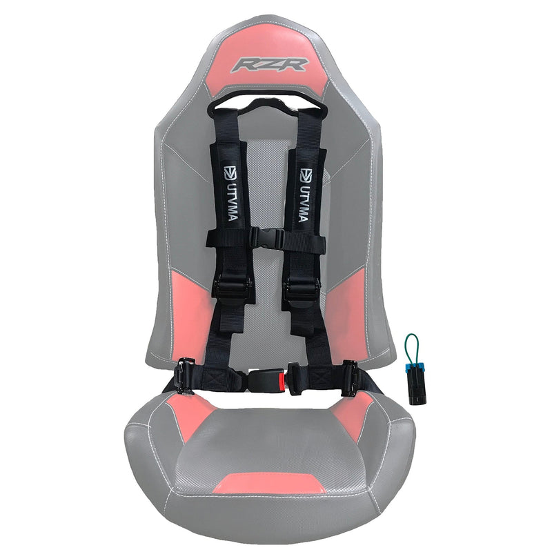 Load image into Gallery viewer, RZR 4-Point Harness Seat Pass Through Kit (2 Seats) with Override Clip