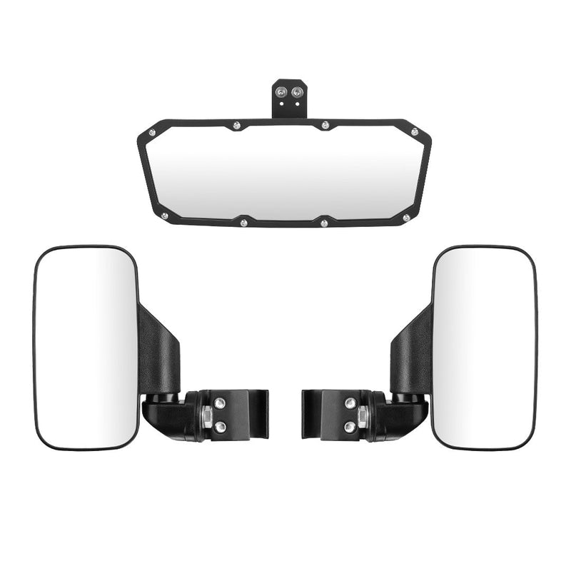 Load image into Gallery viewer, UTV Mirror Set for Ranger 500 570 900 1000 XP w/Pro-Fit tube cages