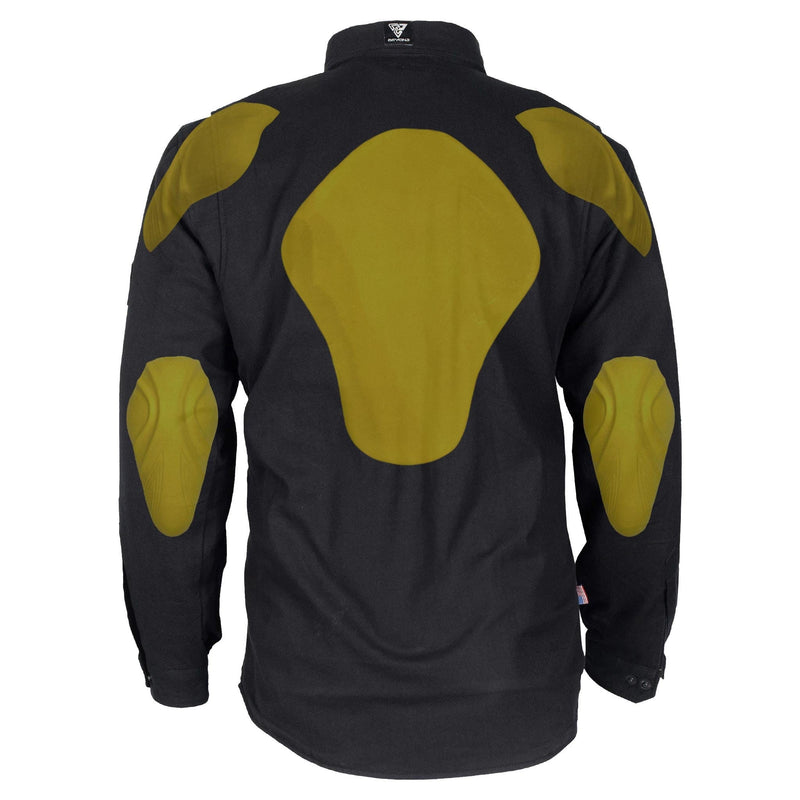 Load image into Gallery viewer, Protective Flannel Shirt - Black Solid
