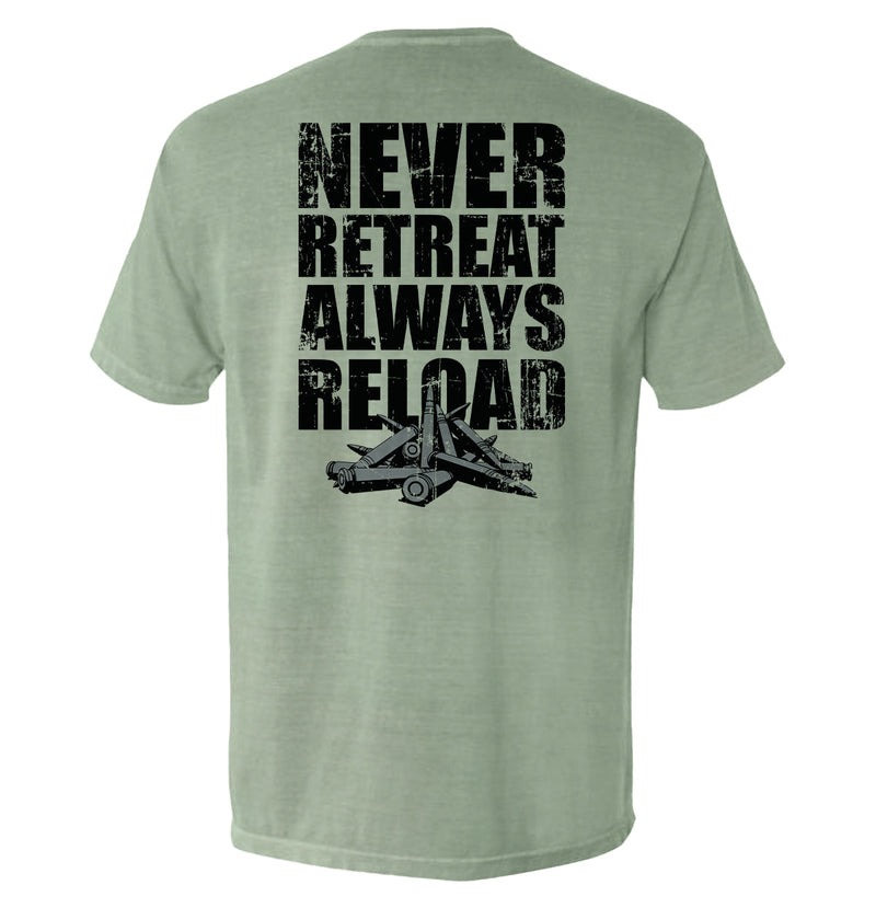 Load image into Gallery viewer, Never Retreat Always Reload