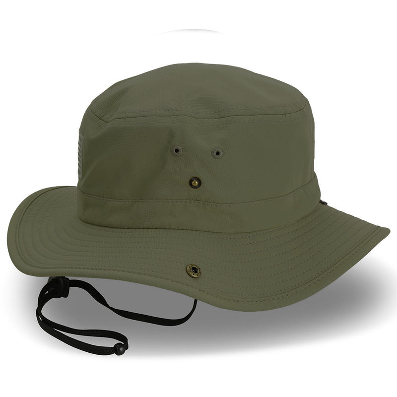 Load image into Gallery viewer, Bayou Full Brim American Flag Boonie Hat (Floats)