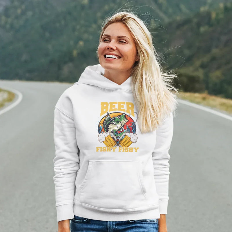 Load image into Gallery viewer, Beer Fishy Fishy 2 Unisex Hoodie