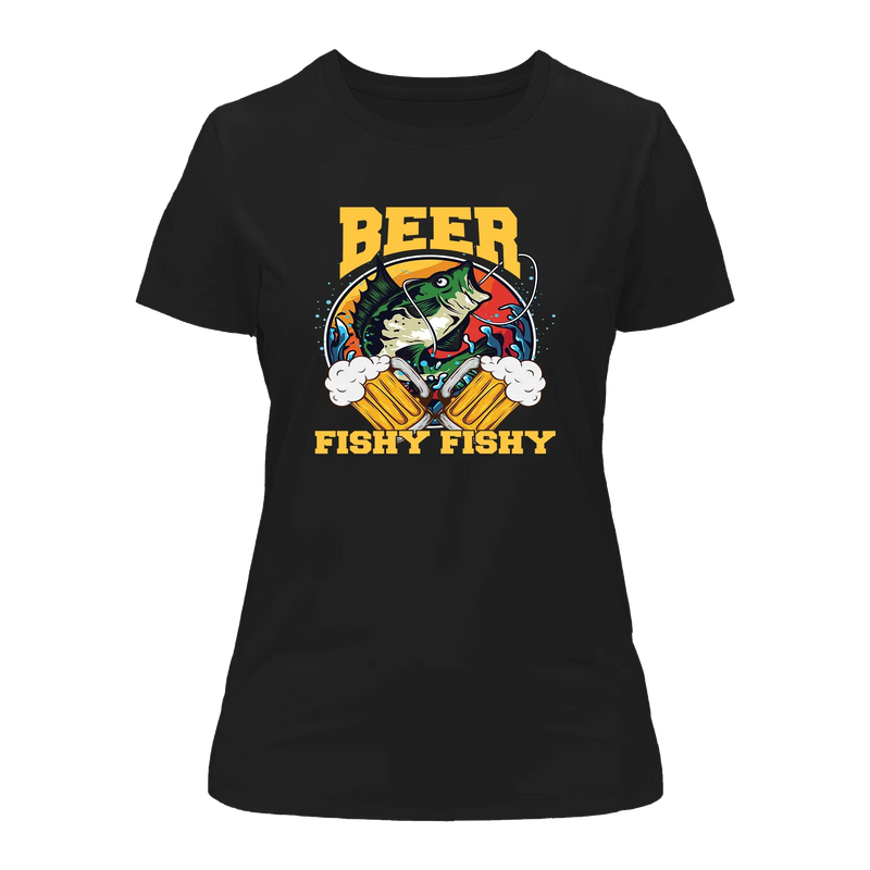 Load image into Gallery viewer, Beer Fishy Fishy 2 T-Shirt for Women