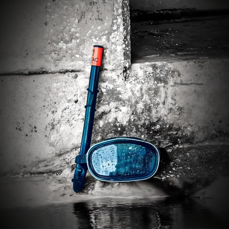 Load image into Gallery viewer, USAF Spec-War Dive Mask and Snorkel Combo