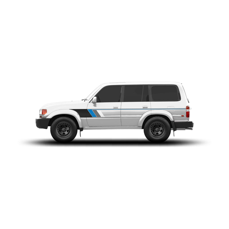 Load image into Gallery viewer, 80 Series Land Cruiser Checkered Stripe Kit
