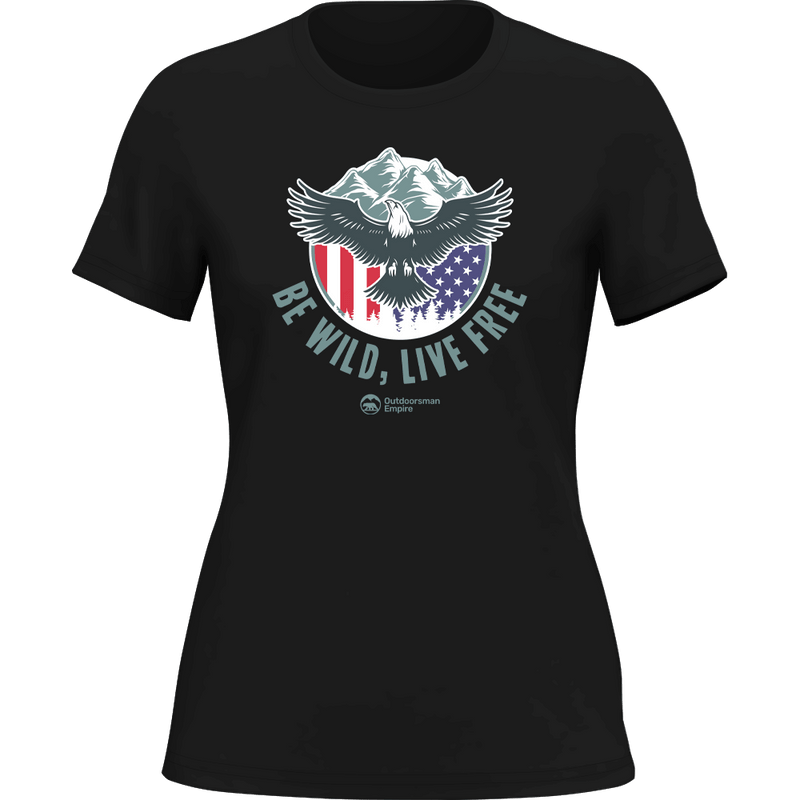 Load image into Gallery viewer, Be Wild Be Free T-Shirt for Women