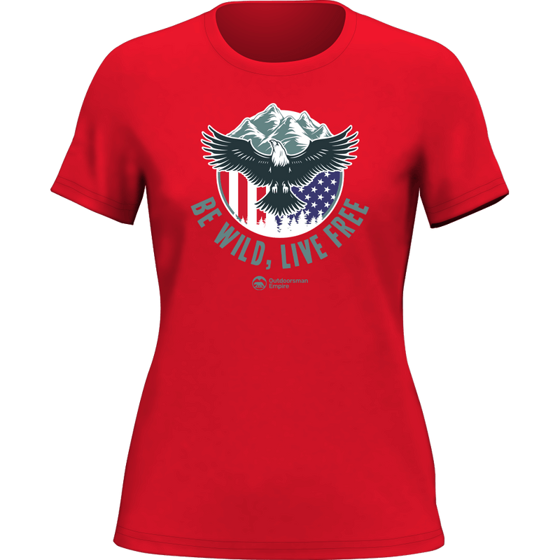 Load image into Gallery viewer, Be Wild Be Free T-Shirt for Women