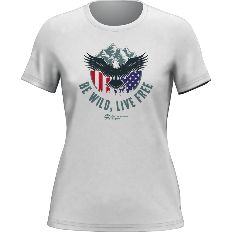 Load image into Gallery viewer, Be Wild Be Free T-Shirt for Women