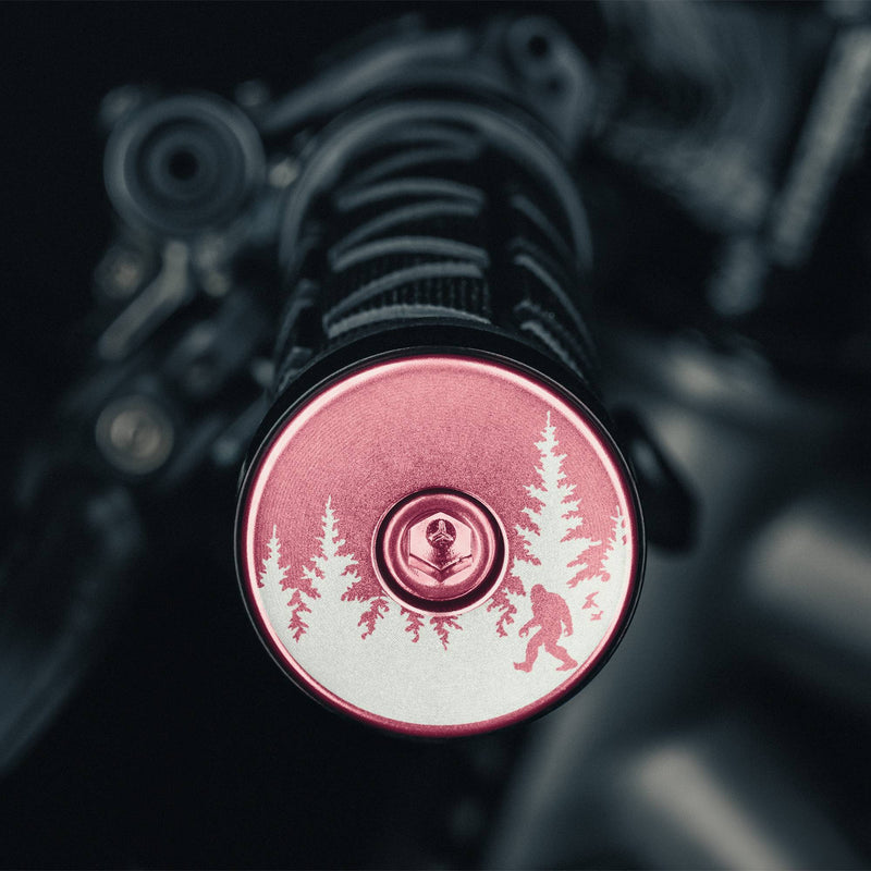 Load image into Gallery viewer, Bigfoot Hiding - Bicycle Handle Bar End Plugs
