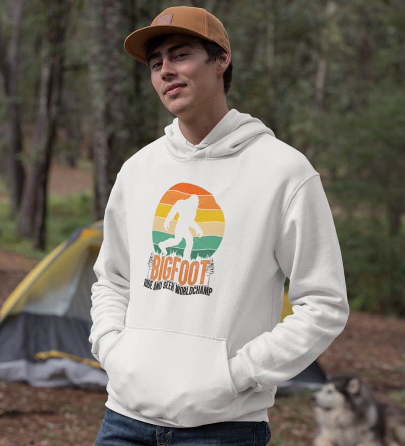 Load image into Gallery viewer, Bigfoot Hide And Seek Unisex Hoodie