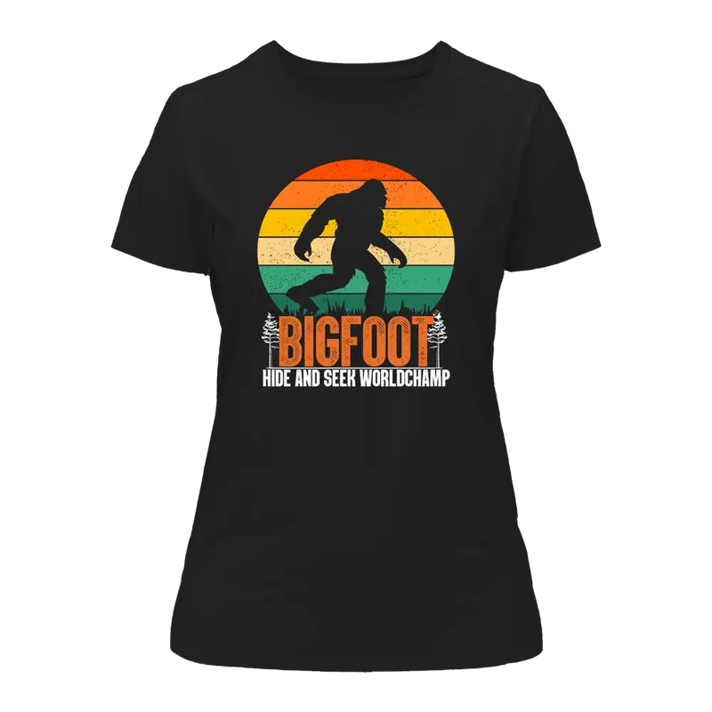 Load image into Gallery viewer, Bigfoot Hide And Seek T-Shirt for Women