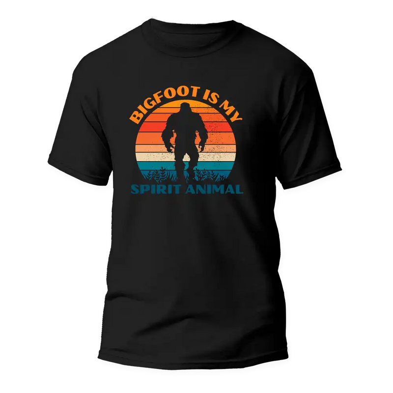 Load image into Gallery viewer, Bigfoot Is My Spirit Animal Man T-Shirt