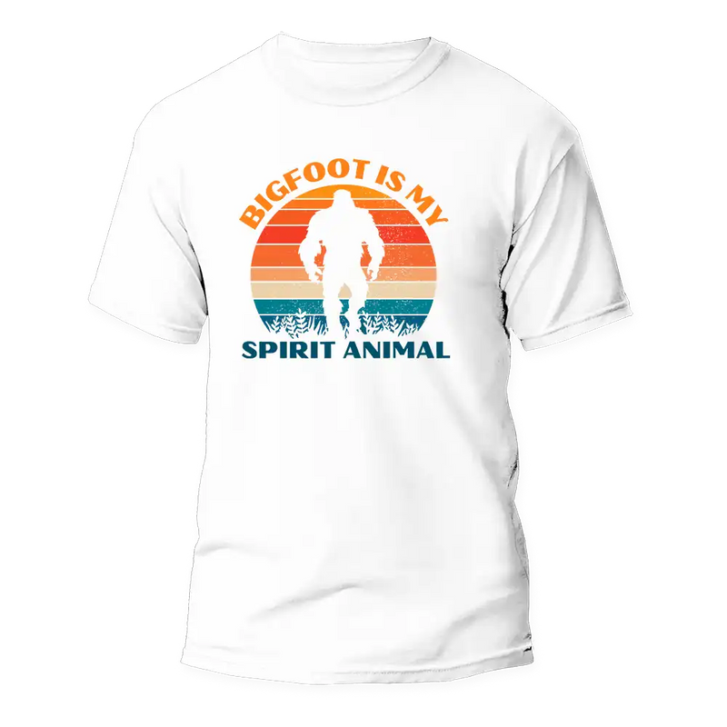 Load image into Gallery viewer, Bigfoot Is My Spirit Animal Man T-Shirt