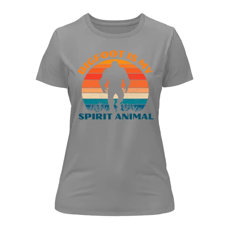 Load image into Gallery viewer, Bigfoot Is My Spirit Animal T-Shirt for Women