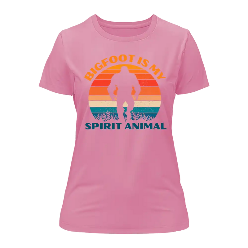 Load image into Gallery viewer, Bigfoot Is My Spirit Animal T-Shirt for Women