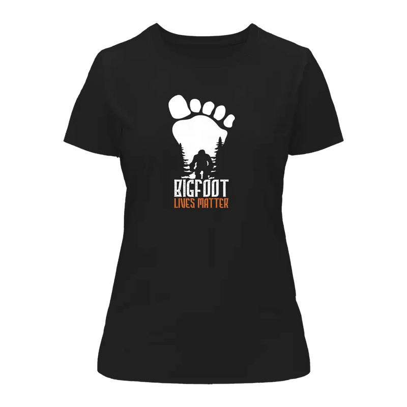 Load image into Gallery viewer, Bigfoot Lives Matter T-Shirt for Women
