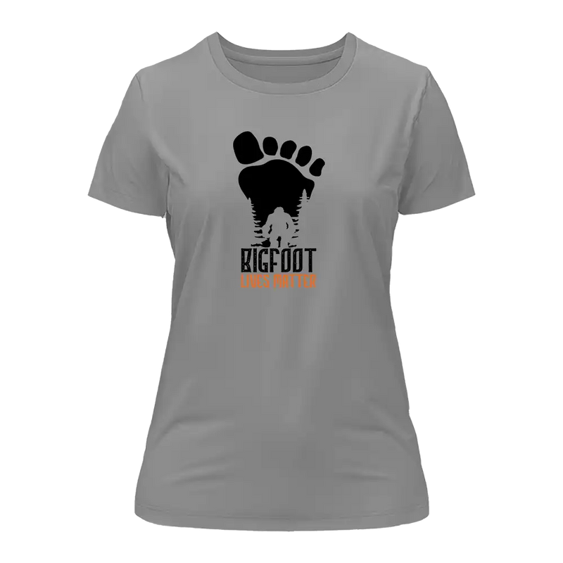 Load image into Gallery viewer, Bigfoot Lives Matter T-Shirt for Women