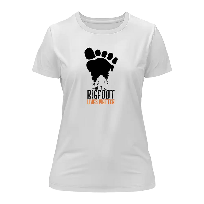 Load image into Gallery viewer, Bigfoot Lives Matter T-Shirt for Women