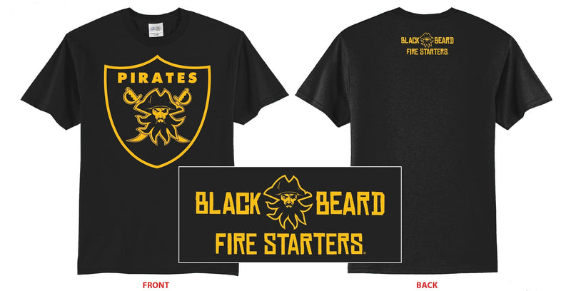 Load image into Gallery viewer, PIRATES BLACK T-Shirt