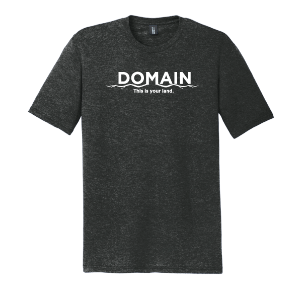 Load image into Gallery viewer, Domain Black T Shirt