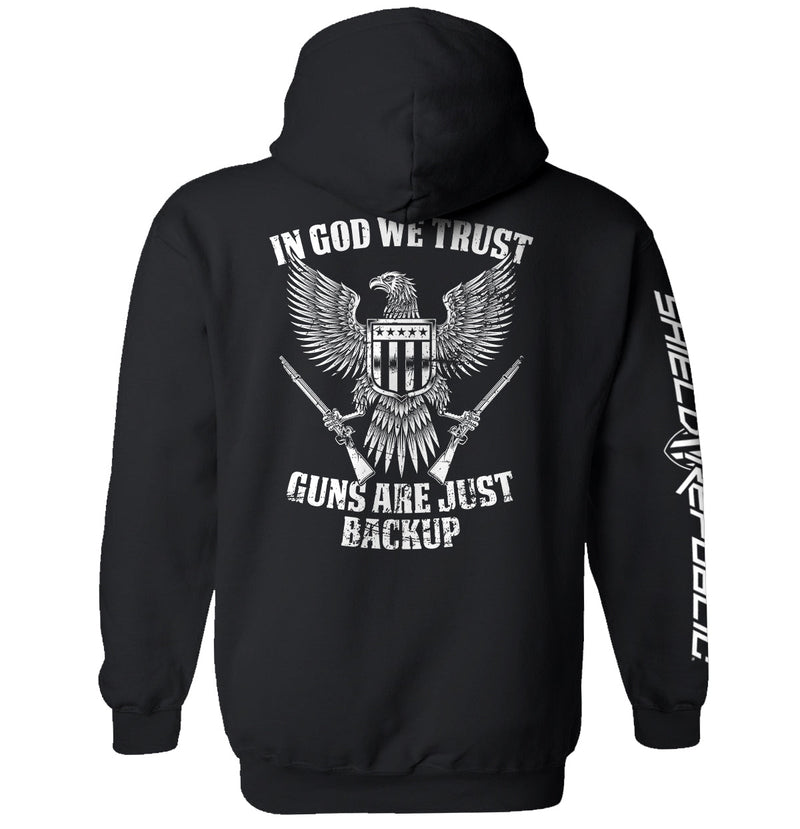 Load image into Gallery viewer, In God We Trust Guns Are Just Backup