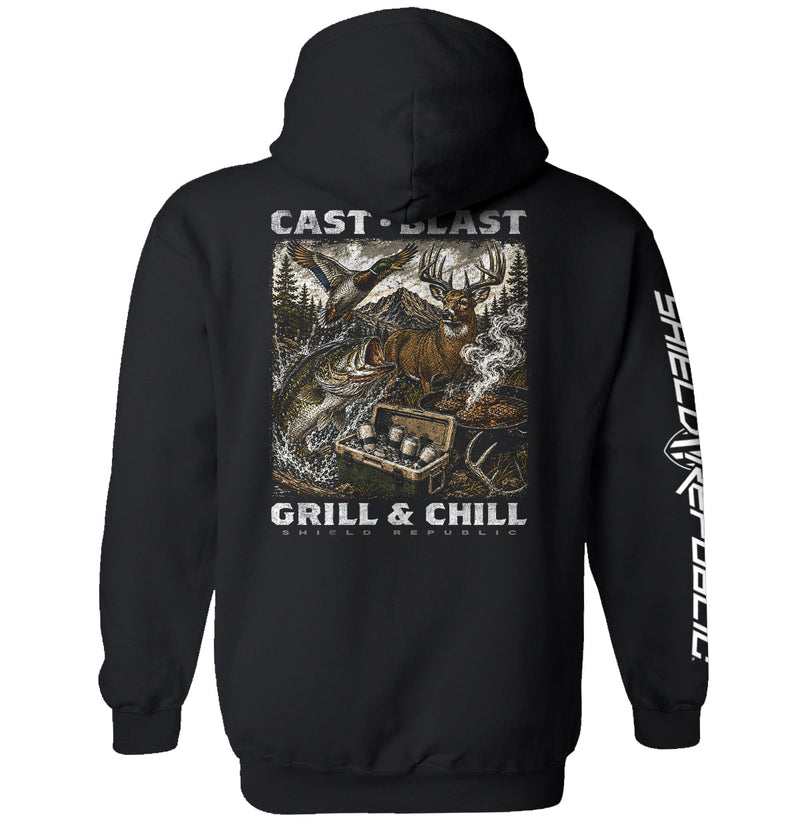 Load image into Gallery viewer, Cast Blast Grill & Chill